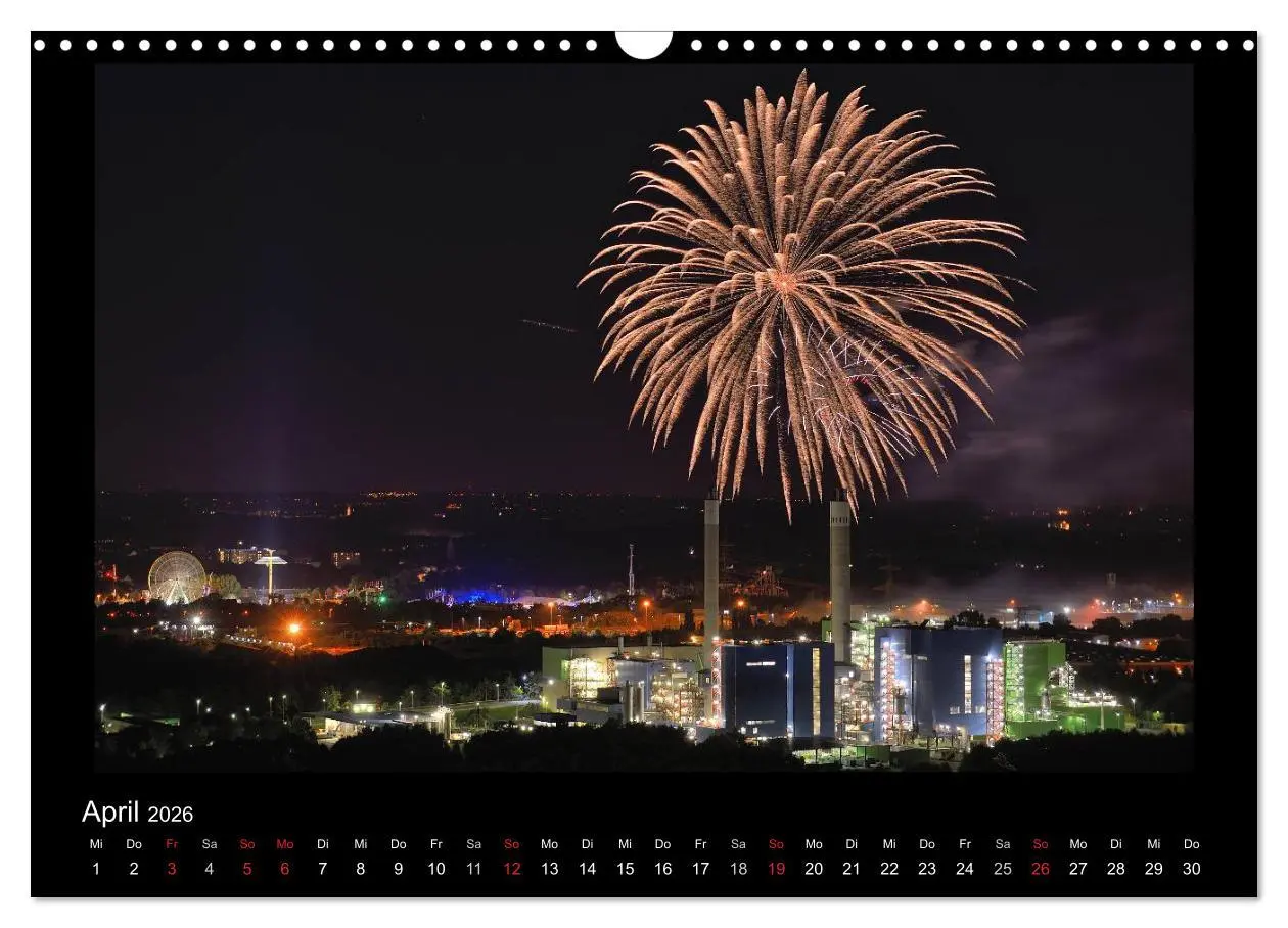 Bild: 9783516185331 | Feuerwerks - Impressionen (Wandkalender 2026 DIN A3 quer), CALVENDO...