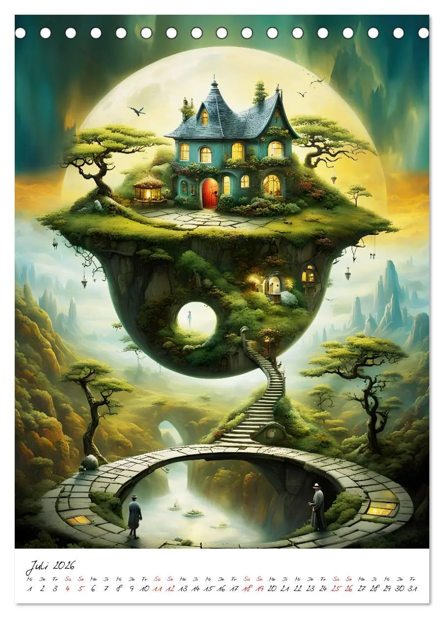 Bild: 9783516255331 | Portale der Stille (Tischkalender 2026 DIN A5 hoch), CALVENDO...
