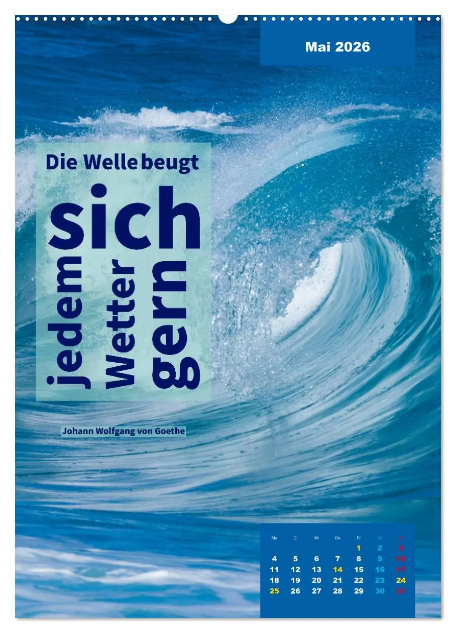Bild: 9783516325331 | Verrückt nach MEER - Wellen - Strand - Zitate (hochwertiger Premium...