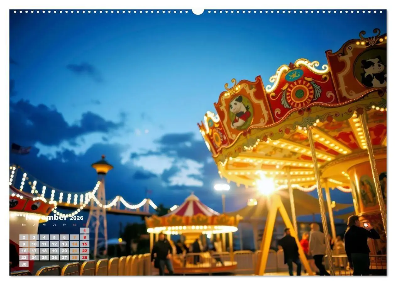 Bild: 9783516705331 | Riesenräder und Kirmes (hochwertiger Premium Wandkalender 2026 DIN...