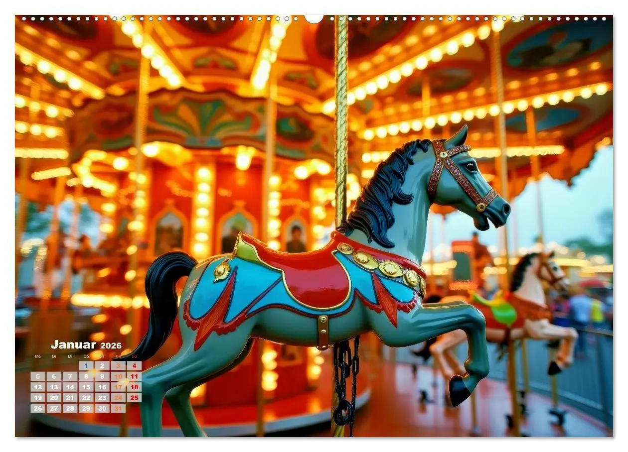 Bild: 9783516705331 | Riesenräder und Kirmes (hochwertiger Premium Wandkalender 2026 DIN...