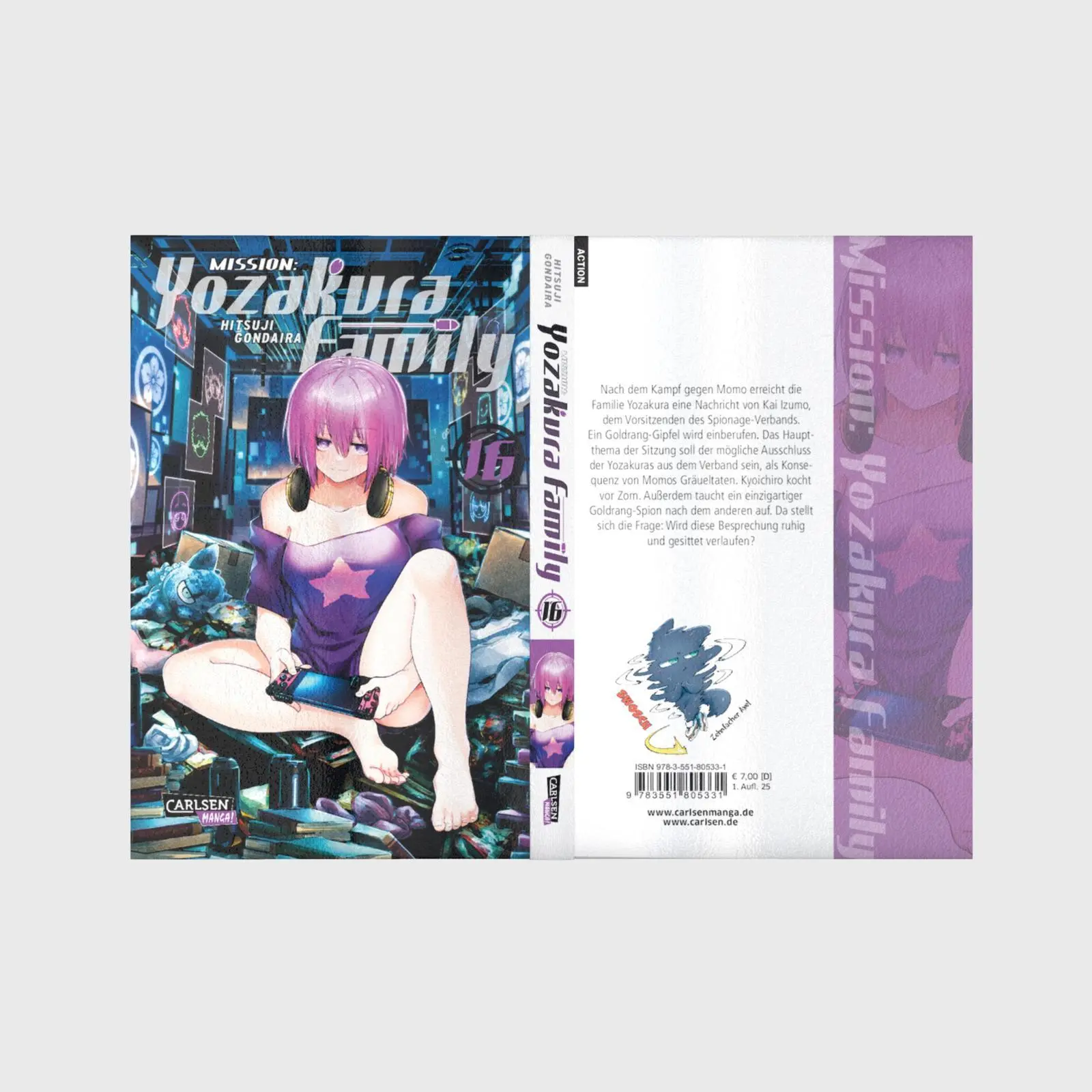 Bild: 9783551805331 | Mission: Yozakura Family 16 | Hitsuji Gondaira | Taschenbuch | 192 S.