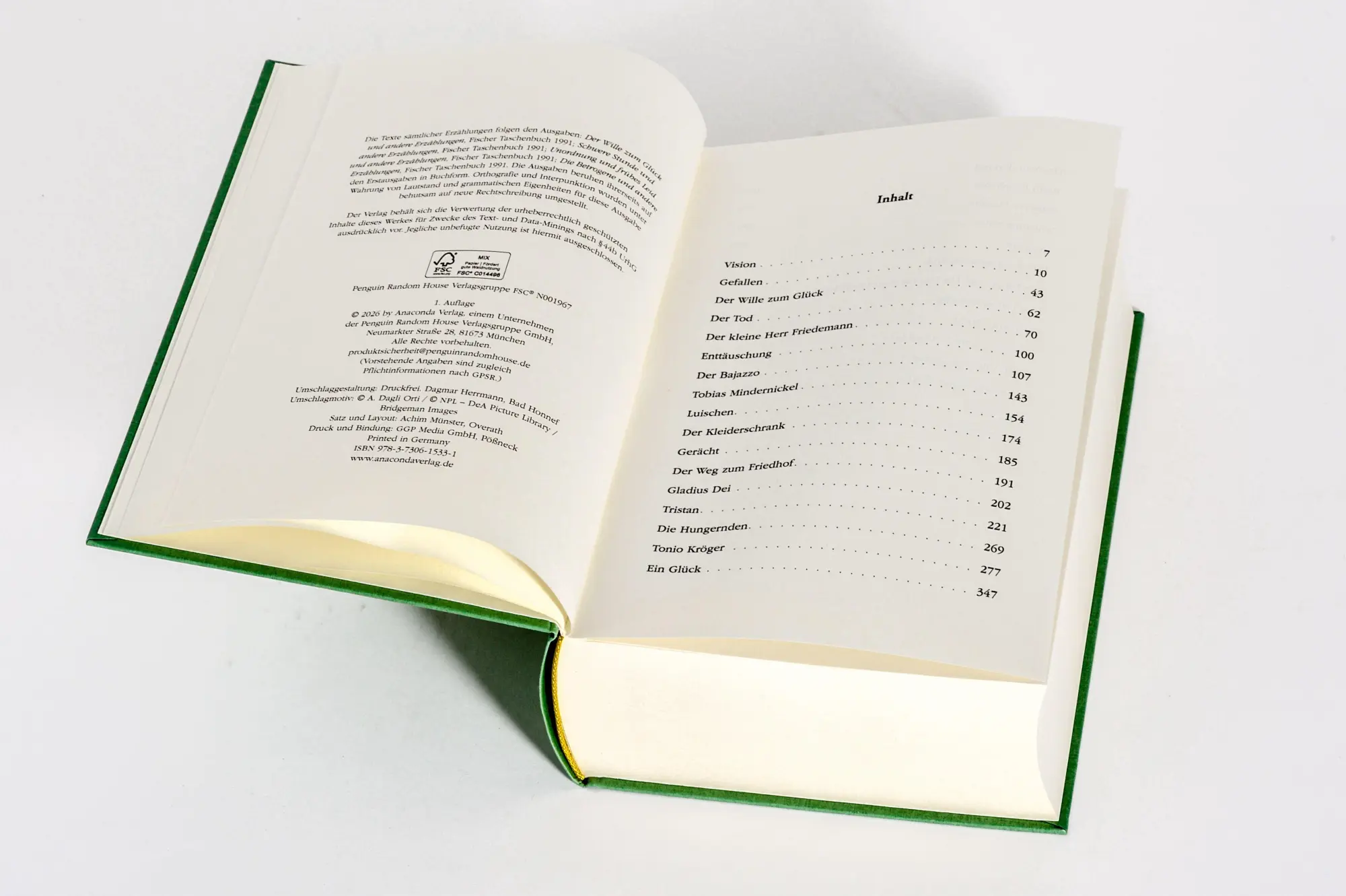 Bild: 9783730615331 | Thomas Mann, Gesammelte Werke: Die Erzählungen | Thomas Mann | Buch