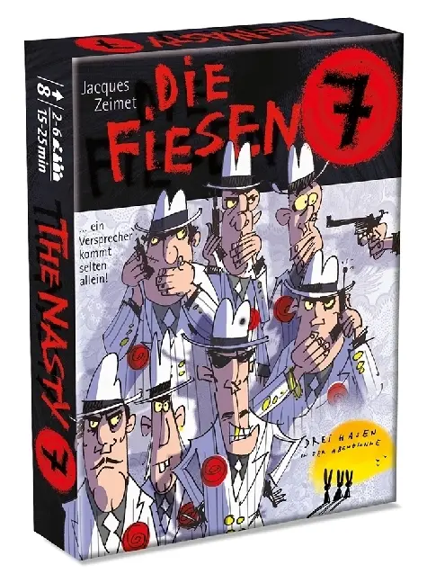 Bild: 9783941345331 | Die fiesen 7 (Spiel) | Ein Versprecher kommt selten allein | Zeimet