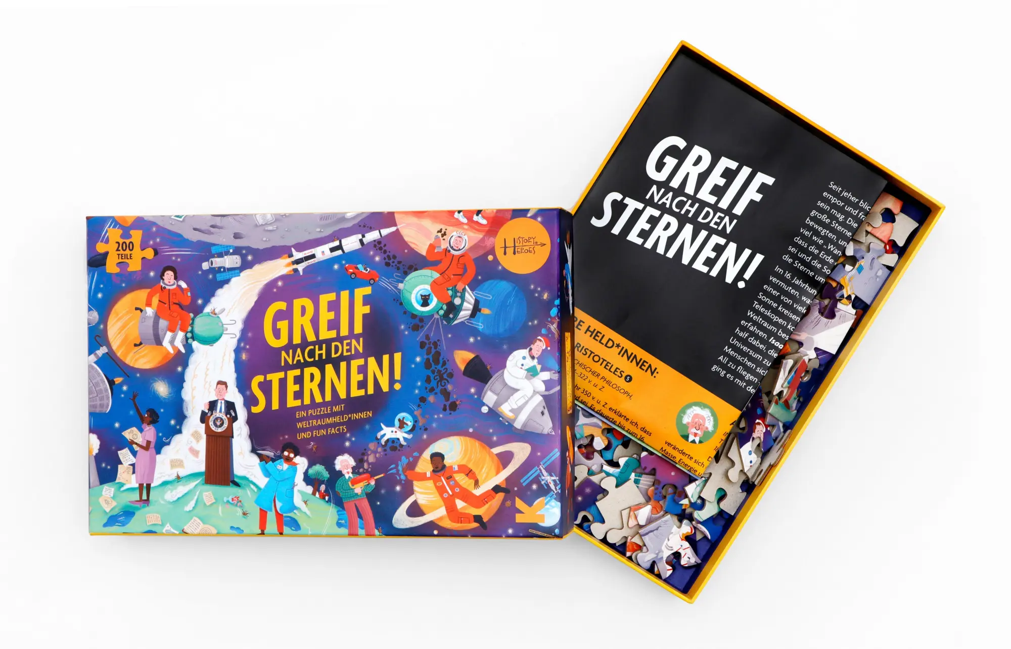 Bild: 9783962445331 | Greif nach den Sternen! | History Heroes | Spiel | Deutsch | 2026