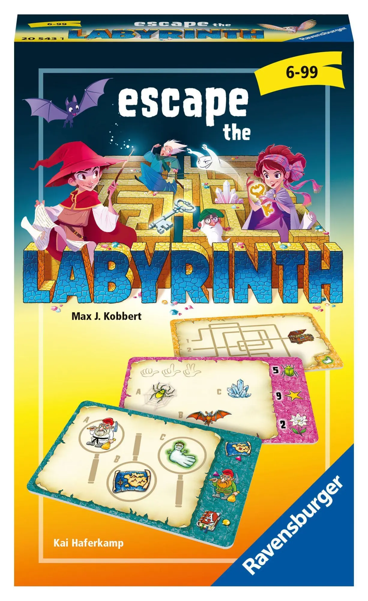 Cover: 4005556205431 | Escape the Labyrinth | Kai Haferkamp | Spiel | Labyrinth | Deutsch