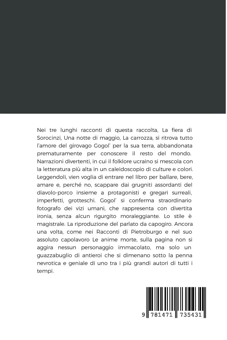 Rückseite: 9781471735431 | Novelle ucraine | Nikolaj Vasil'evic Gogol' | Taschenbuch | 2022
