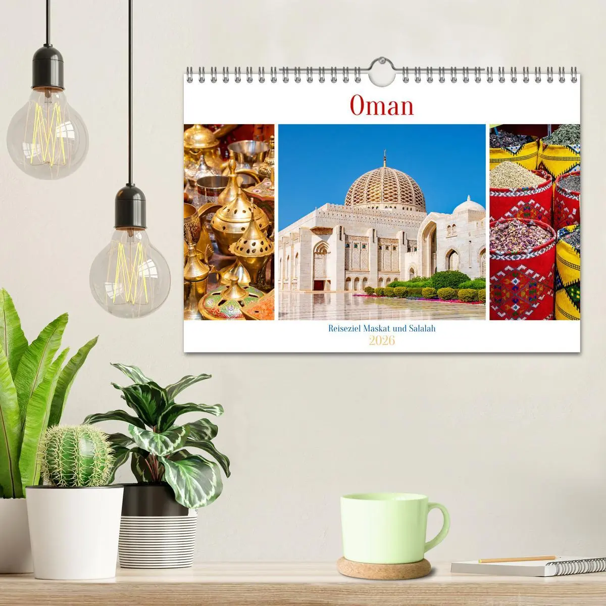 Bild: 9783457535431 | Oman - Reiseziel Maskat und Salalah (Wandkalender 2026 DIN A4...