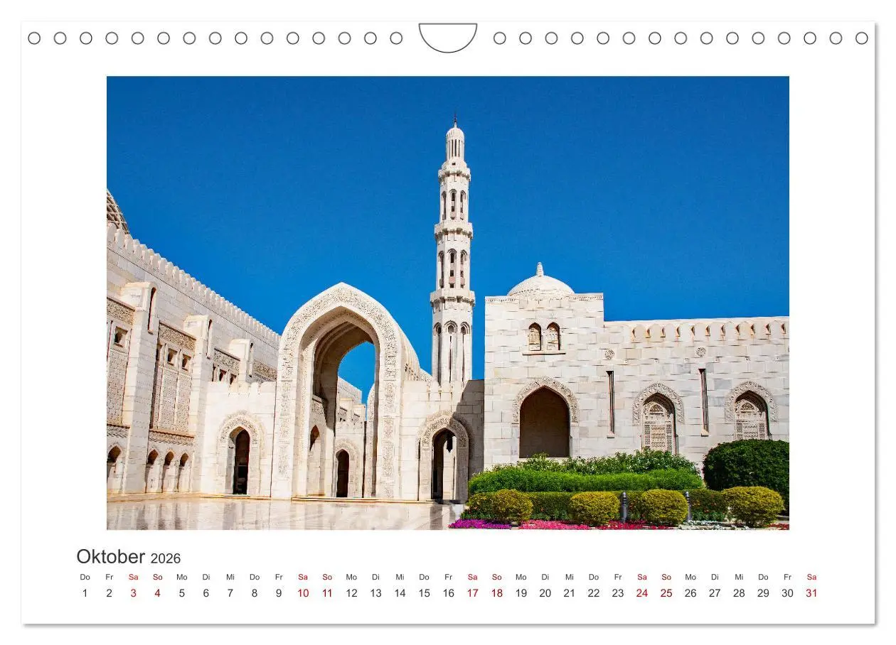 Bild: 9783457535431 | Oman - Reiseziel Maskat und Salalah (Wandkalender 2026 DIN A4...