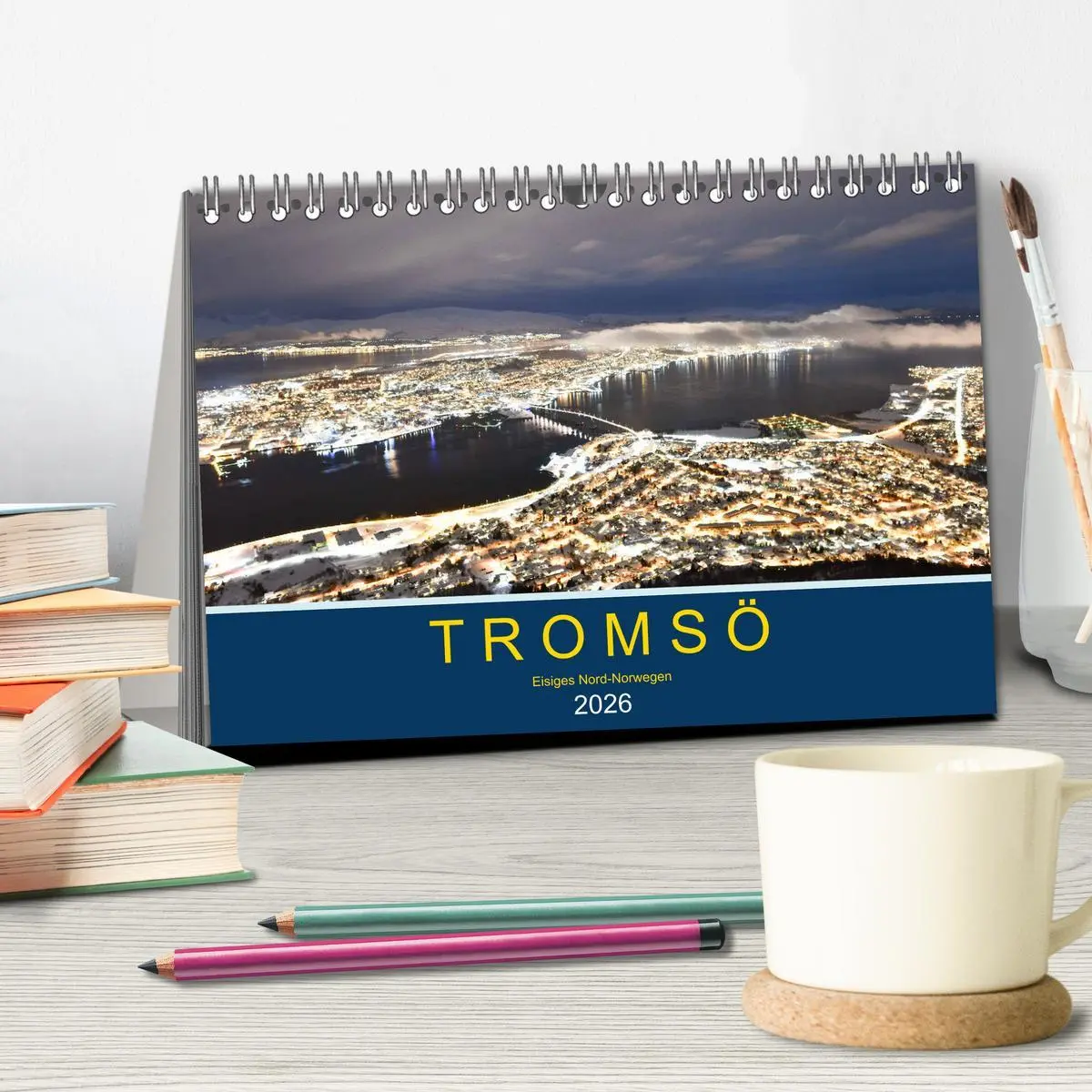 Bild: 9783457775431 | Tromsö, eisiges Nord-Norwegen (Tischkalender 2026 DIN A5 quer),...
