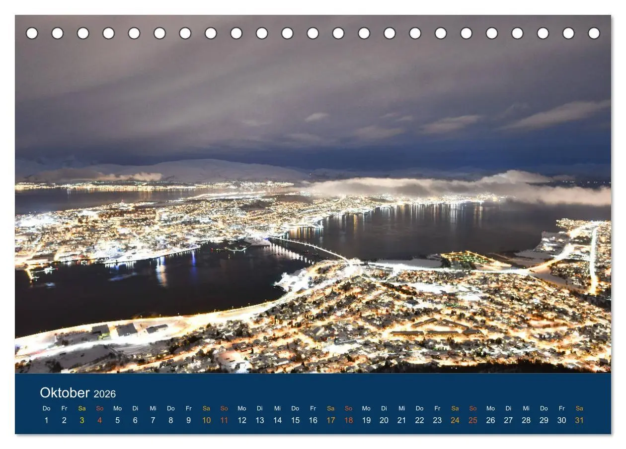 Bild: 9783457775431 | Tromsö, eisiges Nord-Norwegen (Tischkalender 2026 DIN A5 quer),...
