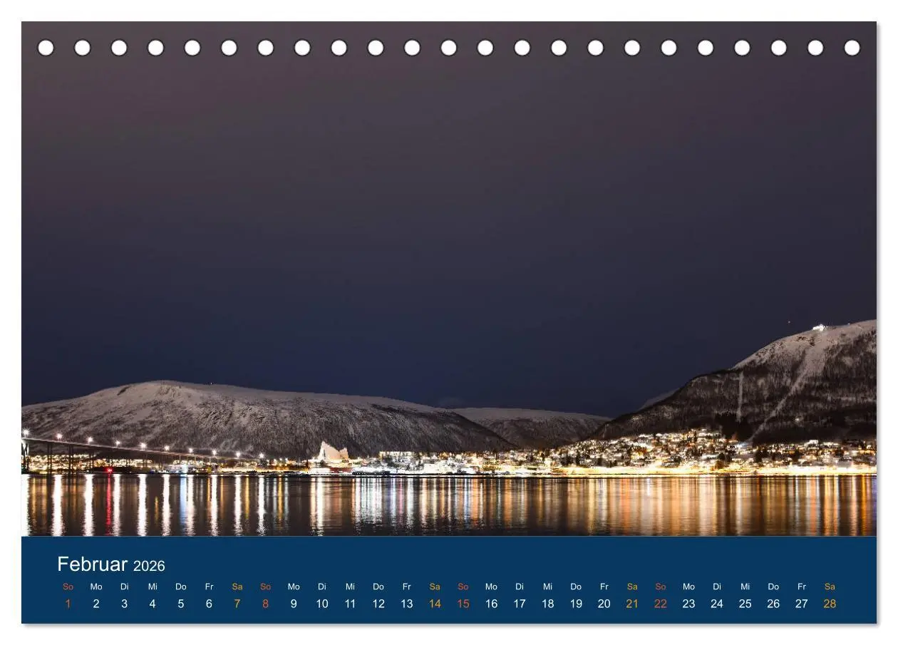 Bild: 9783457775431 | Tromsö, eisiges Nord-Norwegen (Tischkalender 2026 DIN A5 quer),...
