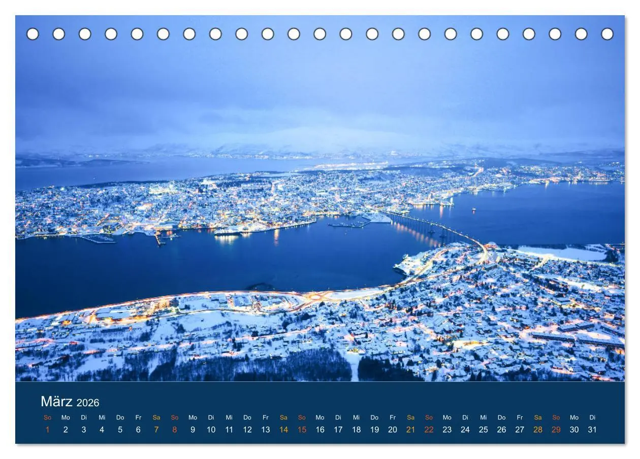 Bild: 9783457775431 | Tromsö, eisiges Nord-Norwegen (Tischkalender 2026 DIN A5 quer),...