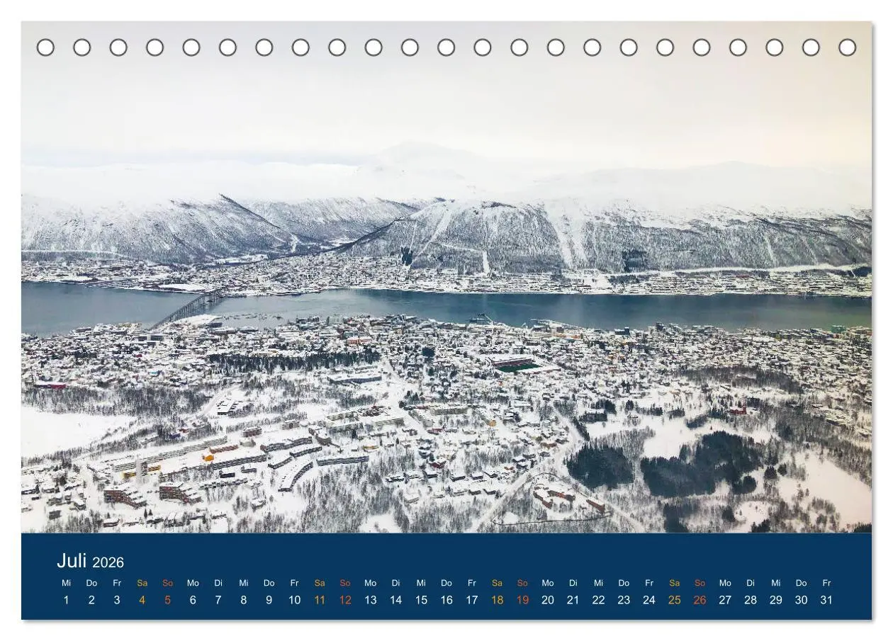 Bild: 9783457775431 | Tromsö, eisiges Nord-Norwegen (Tischkalender 2026 DIN A5 quer),...