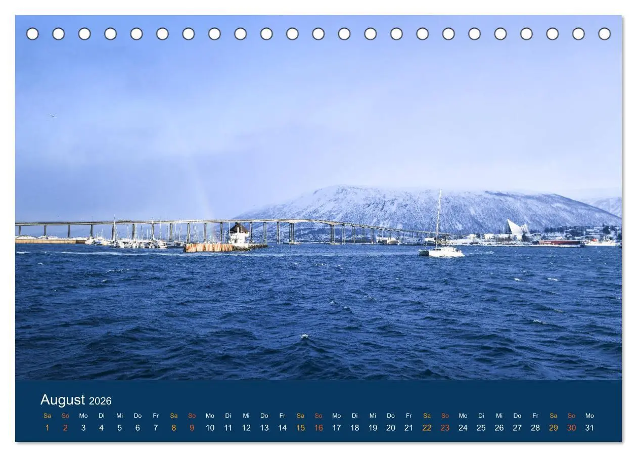 Bild: 9783457775431 | Tromsö, eisiges Nord-Norwegen (Tischkalender 2026 DIN A5 quer),...