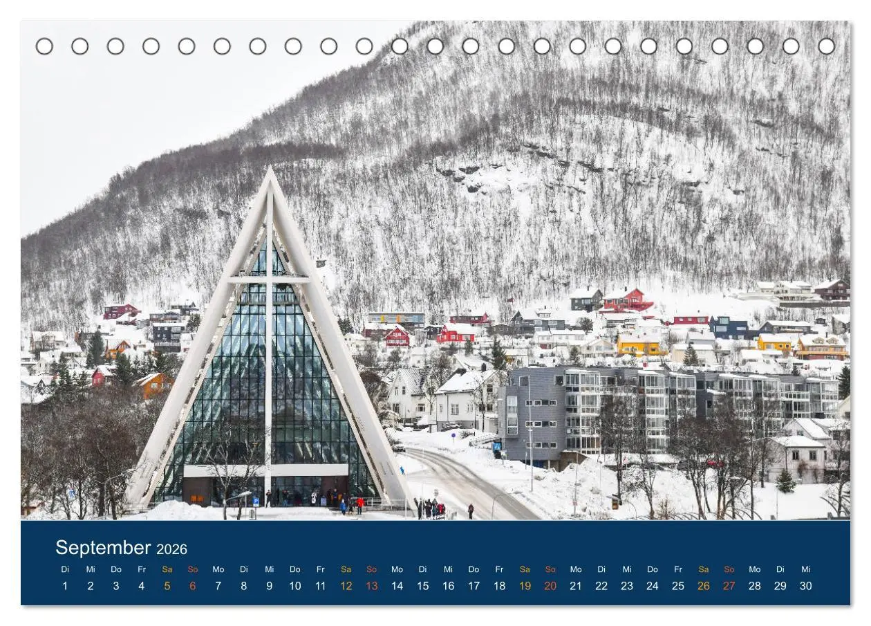 Bild: 9783457775431 | Tromsö, eisiges Nord-Norwegen (Tischkalender 2026 DIN A5 quer),...