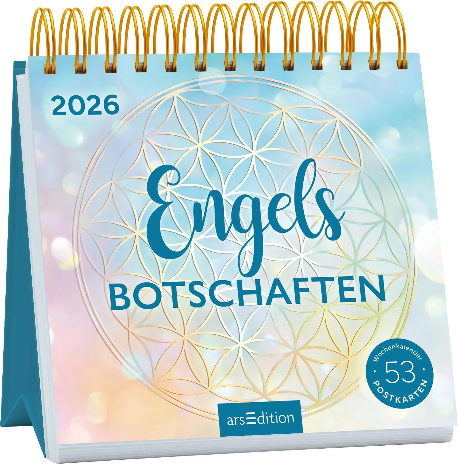 Cover: 4014489135531 | Postkartenkalender Engelsbotschaften 2026 | Kalender | 108 S. | 2026