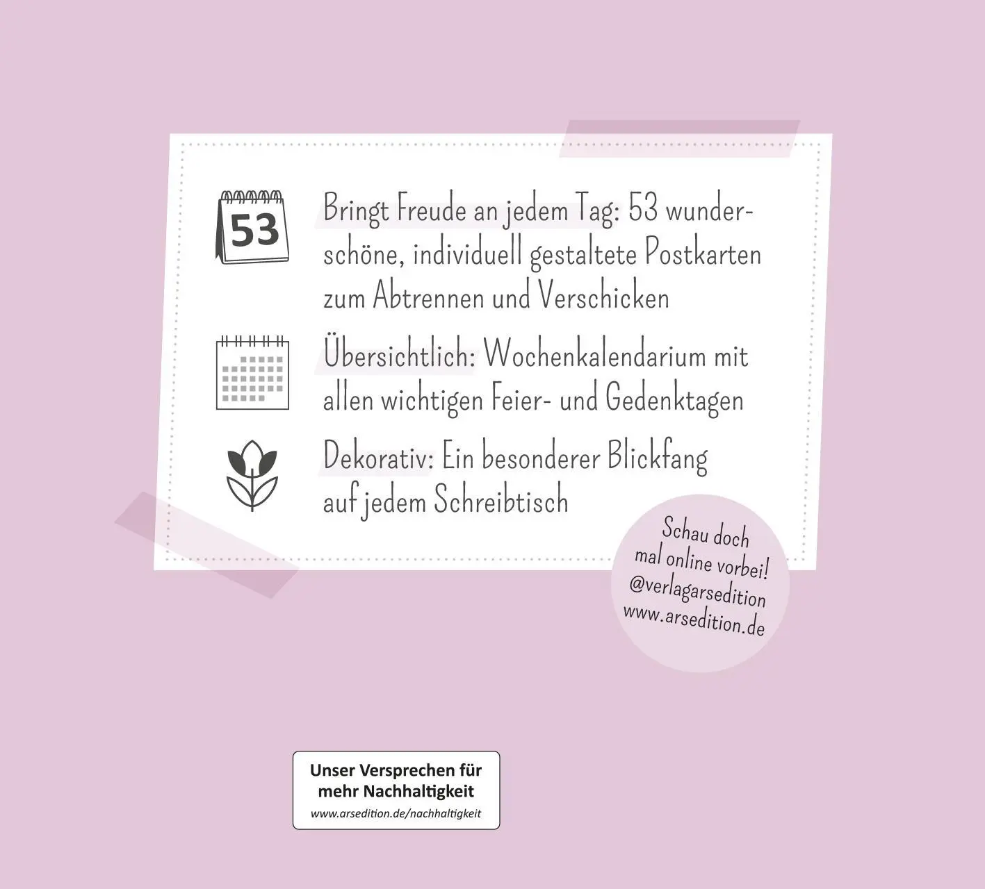 Rückseite: 4014489135531 | Postkartenkalender Engelsbotschaften 2026 | Kalender | 108 S. | 2026