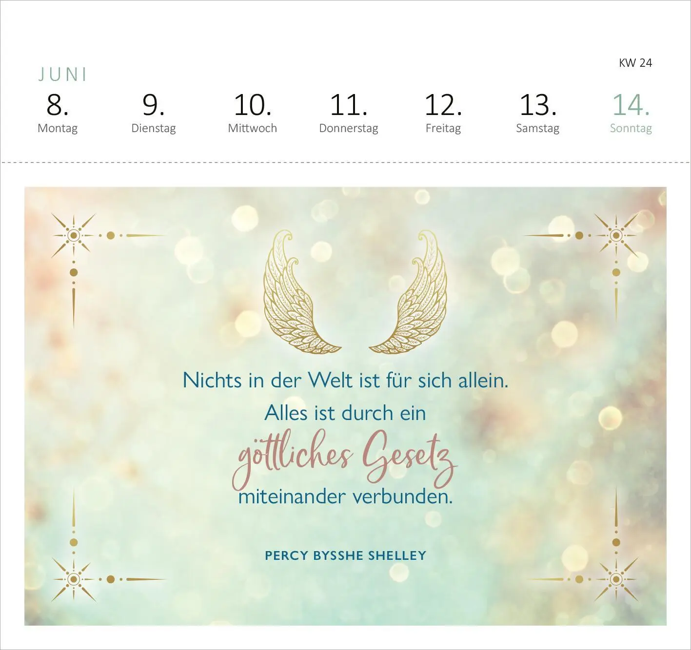 Bild: 4014489135531 | Postkartenkalender Engelsbotschaften 2026 | Kalender | 108 S. | 2026