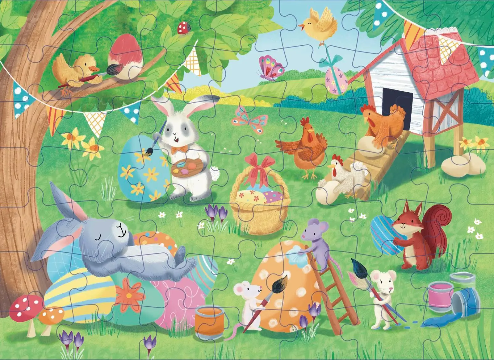 Bild: 4260308345531 | Mein buntes Mini-Puzzle - Endlich Ostern! | Pattloch Verlag | Spiel