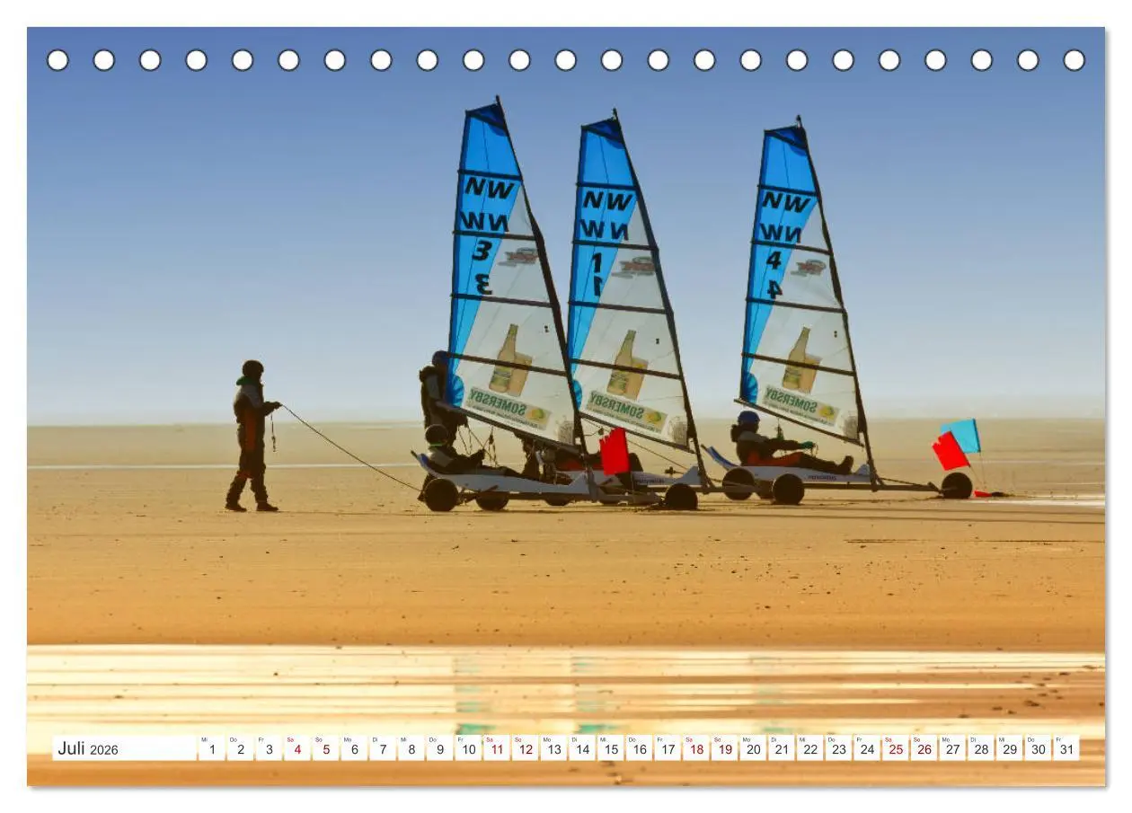 Bild: 9783457905531 | ST. PETER ORDING Strand und Meer (Tischkalender 2026 DIN A5 quer),...