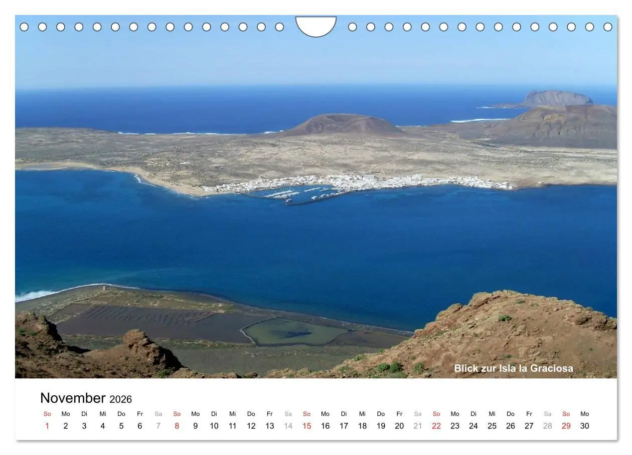 Bild: 9783516165531 | Die Canarischen Inseln - Lanzarote (Wandkalender 2026 DIN A4 quer),...