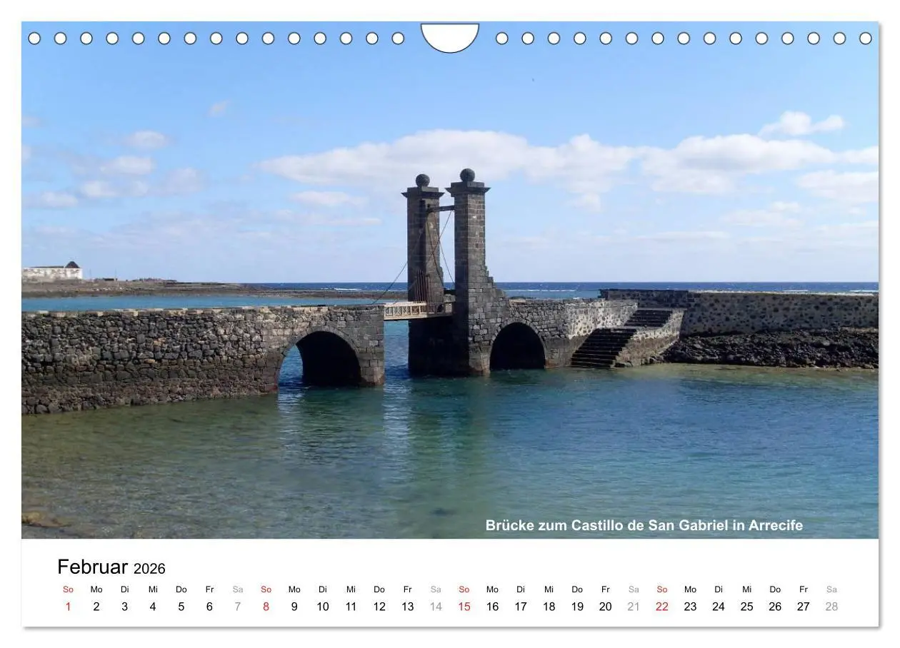 Bild: 9783516165531 | Die Canarischen Inseln - Lanzarote (Wandkalender 2026 DIN A4 quer),...
