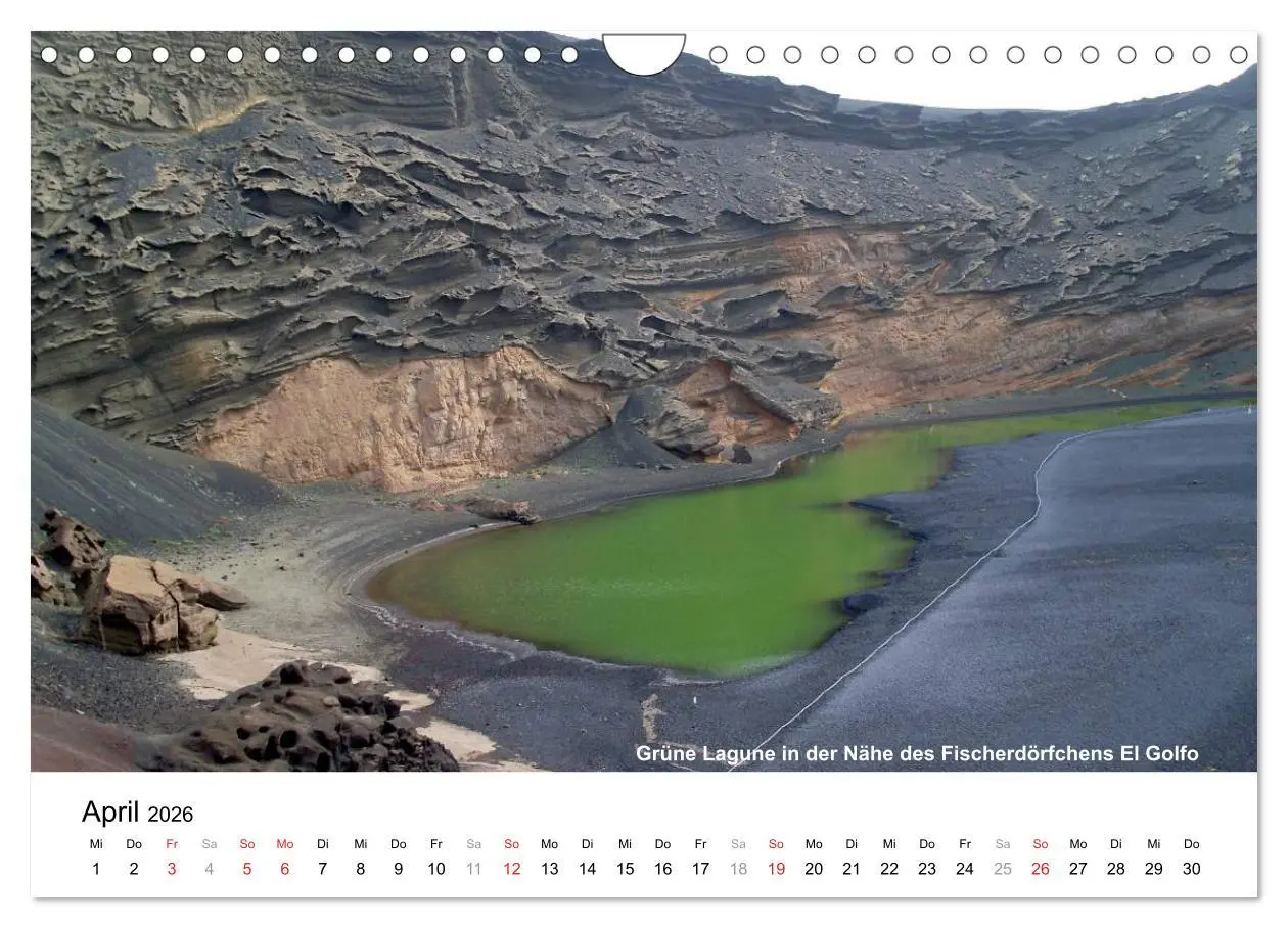 Bild: 9783516165531 | Die Canarischen Inseln - Lanzarote (Wandkalender 2026 DIN A4 quer),...