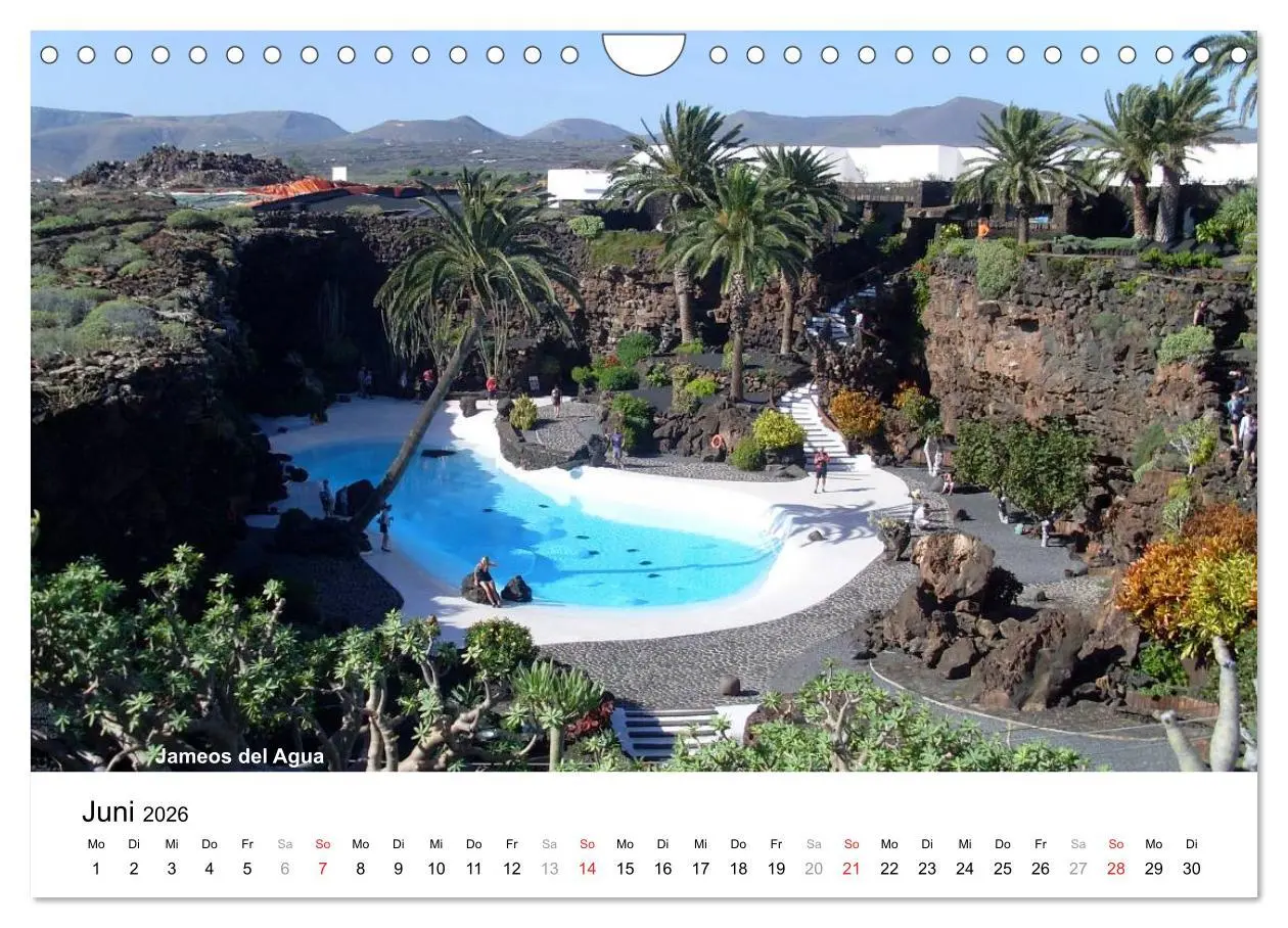 Bild: 9783516165531 | Die Canarischen Inseln - Lanzarote (Wandkalender 2026 DIN A4 quer),...