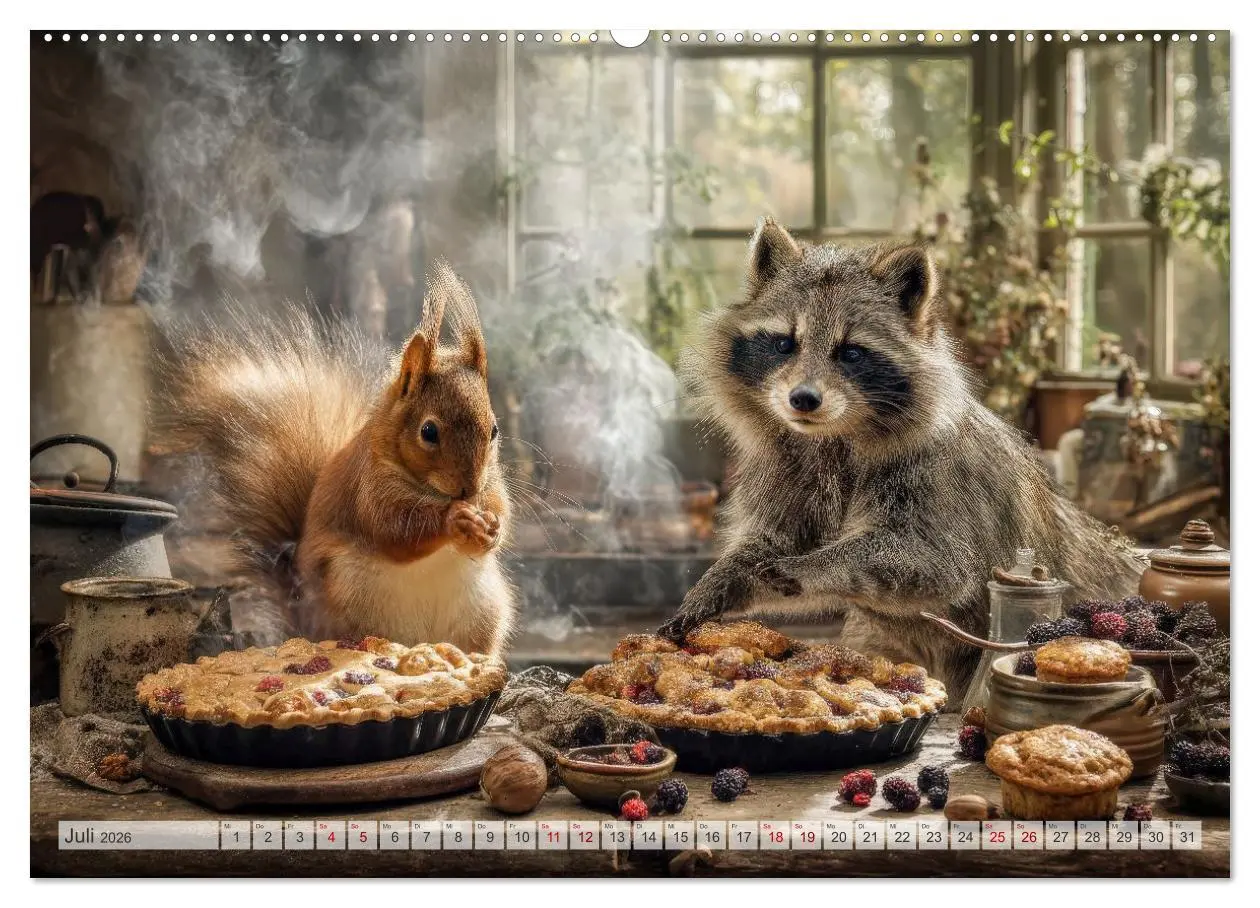 Bild: 9783516235531 | Hazelnuts Abenteuer (hochwertiger Premium Wandkalender 2026 DIN A2...