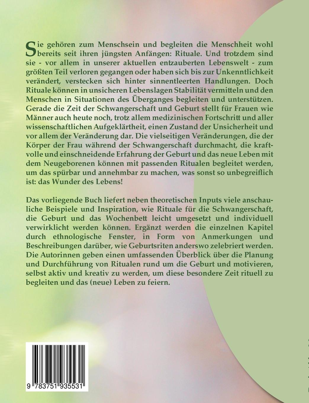 Rückseite: 9783751935531 | Lebensreise - Lebenskreise | Rituale und Bräuche rund um die Geburt