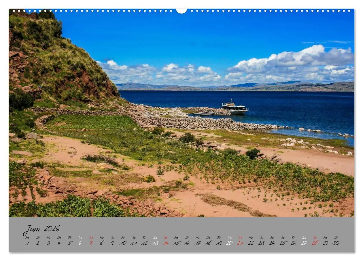 Bild: 9783516155631 | Peru 2026 (Wandkalender 2026 DIN A2 quer), CALVENDO Monatskalender