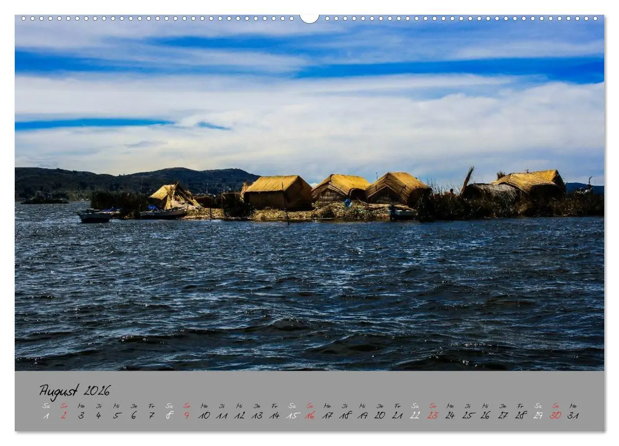 Bild: 9783516155631 | Peru 2026 (Wandkalender 2026 DIN A2 quer), CALVENDO Monatskalender