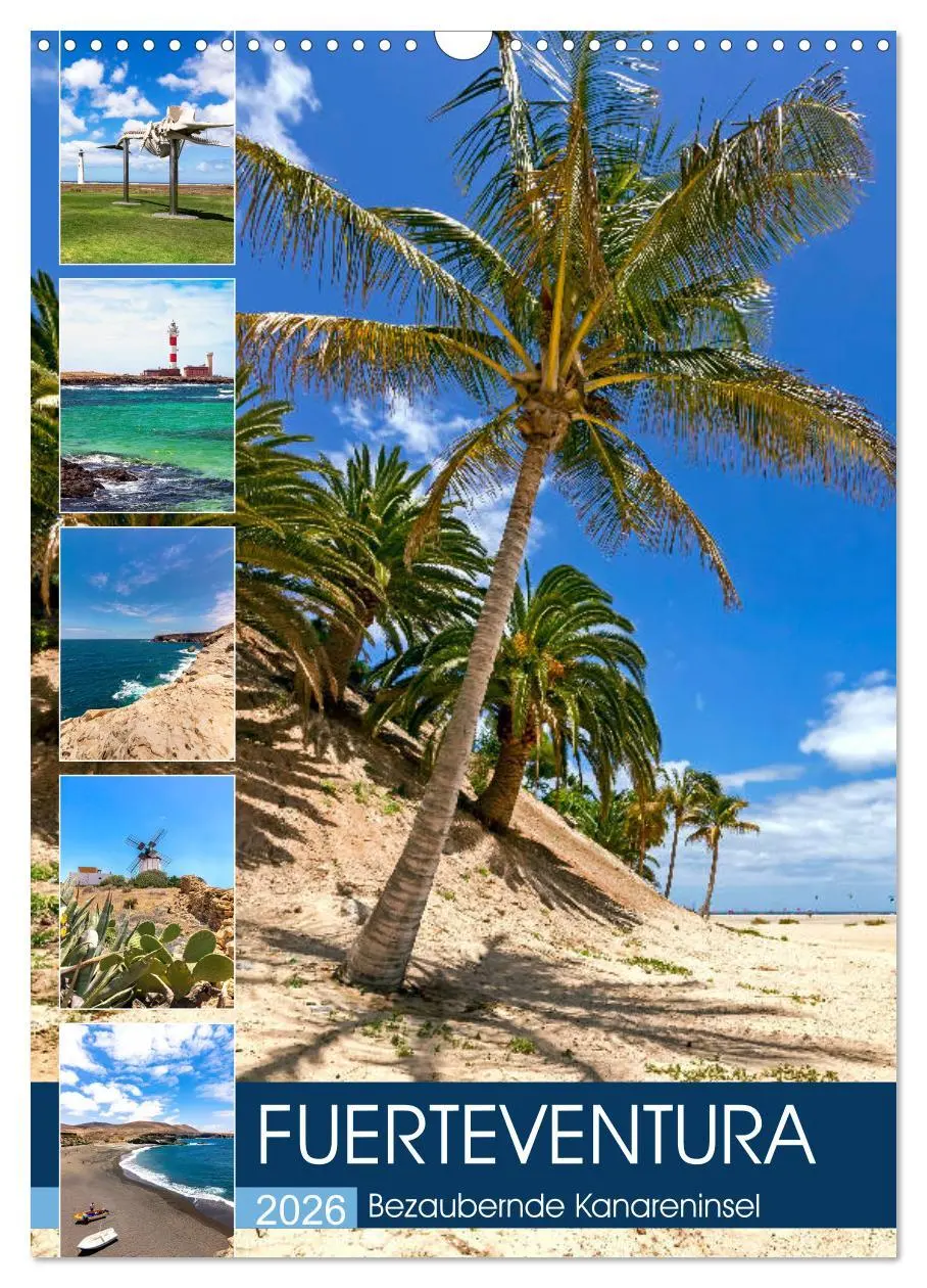 Cover: 9783516395631 | FUERTEVENTURA Bezaubernde Kanareninsel (Wandkalender 2026 DIN A3...
