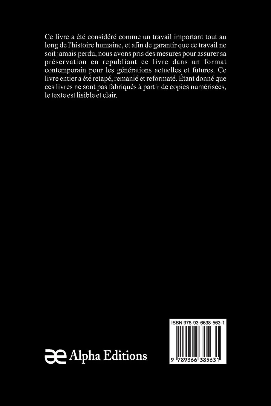 Rückseite: 9789366385631 | La Chartreuse De Parme | Stendhal | Taschenbuch | Französisch | 2025