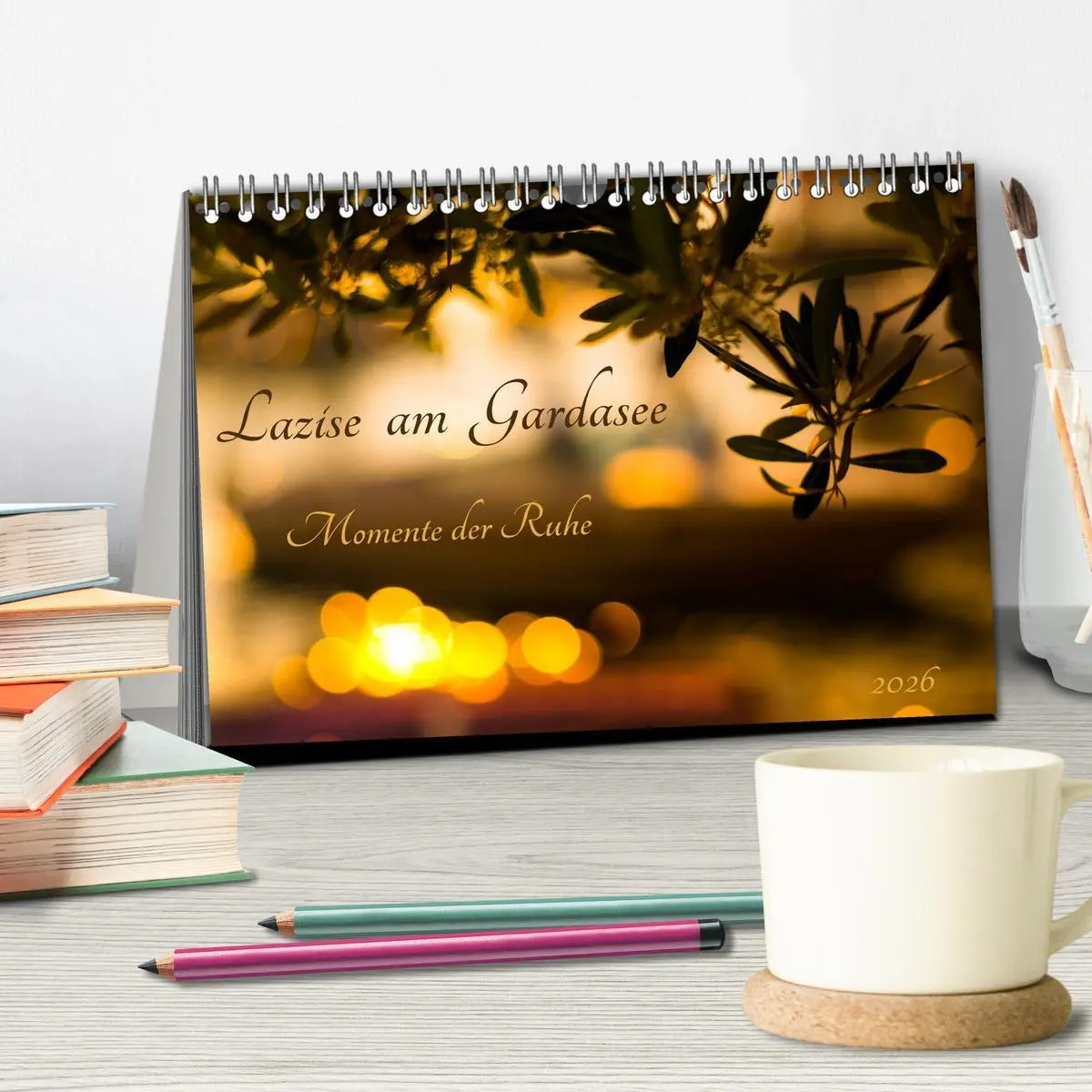 Bild: 9783457745731 | Lazise am Gardasee - Momente der Ruhe (Tischkalender 2026 DIN A5...