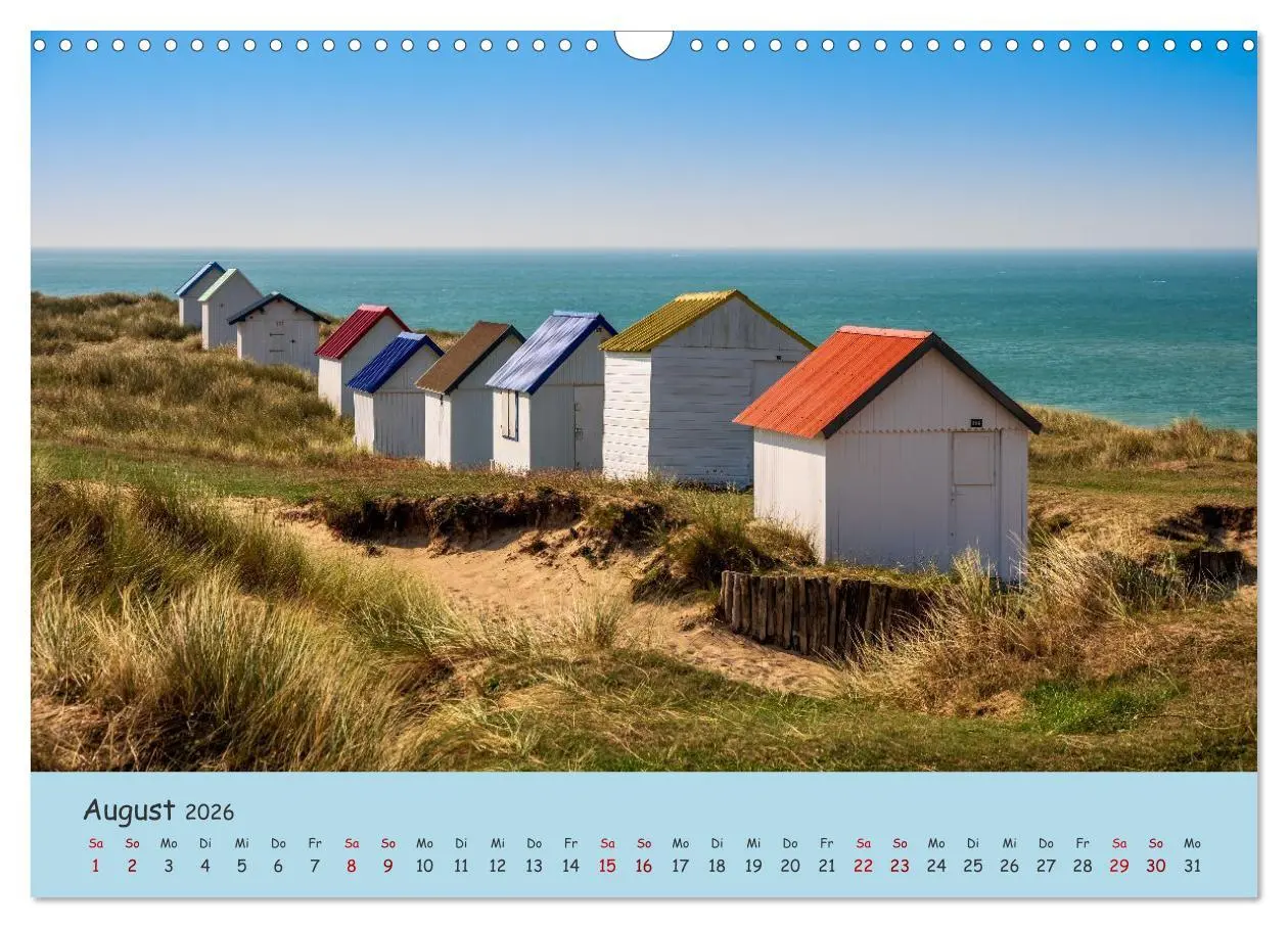 Bild: 9783516215731 | Unterwegs in der Normandie (Wandkalender 2026 DIN A3 quer),...