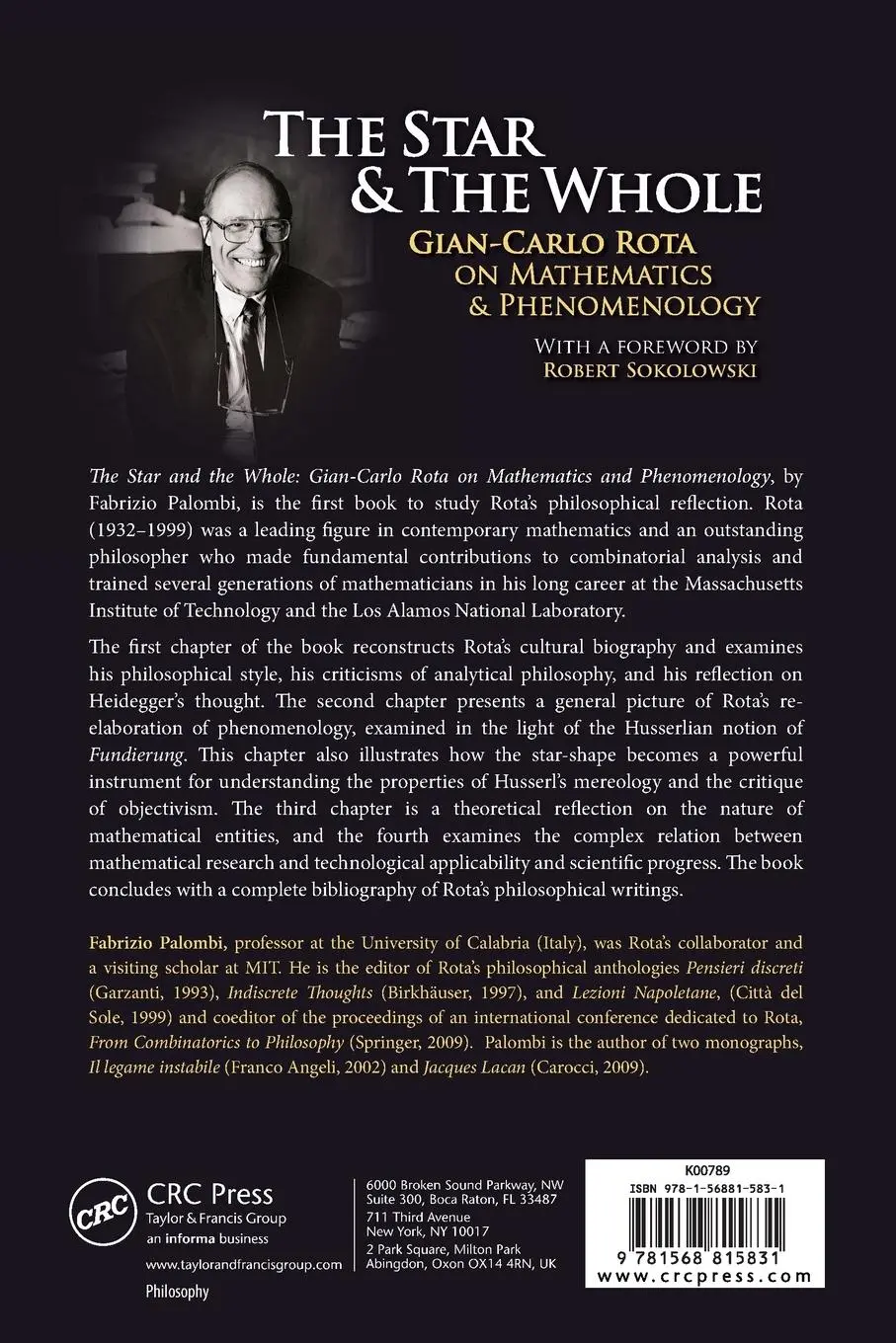 Rückseite: 9781568815831 | The Star and the Whole | Fabrizio Palombi | Taschenbuch | Englisch