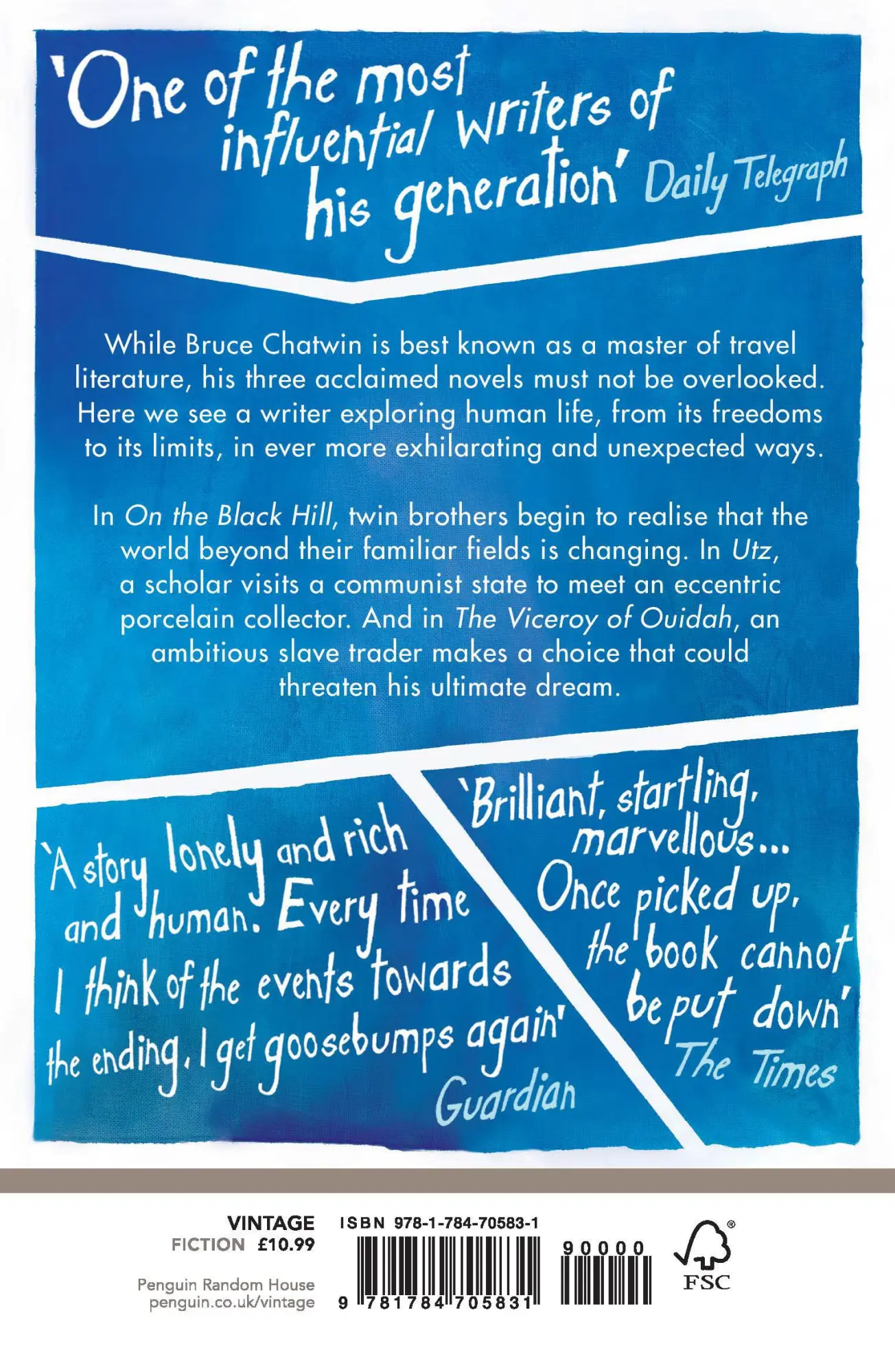 Rückseite: 9781784705831 | The Novels | Bruce Chatwin | Taschenbuch | Kartoniert / Broschiert