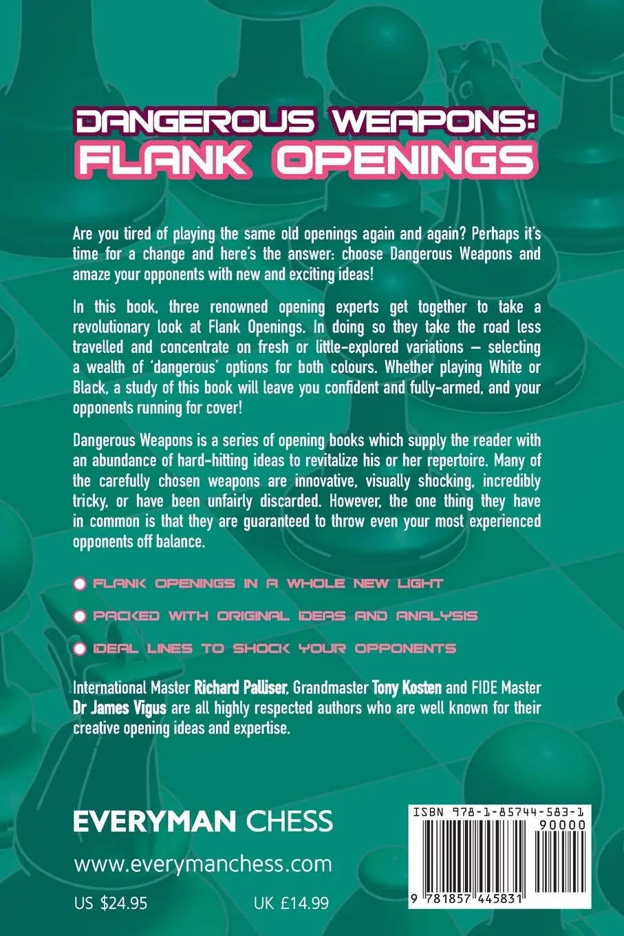 Rückseite: 9781857445831 | Dangerous Weapons | Flank Openings | Richard Palliser (u. a.) | Buch
