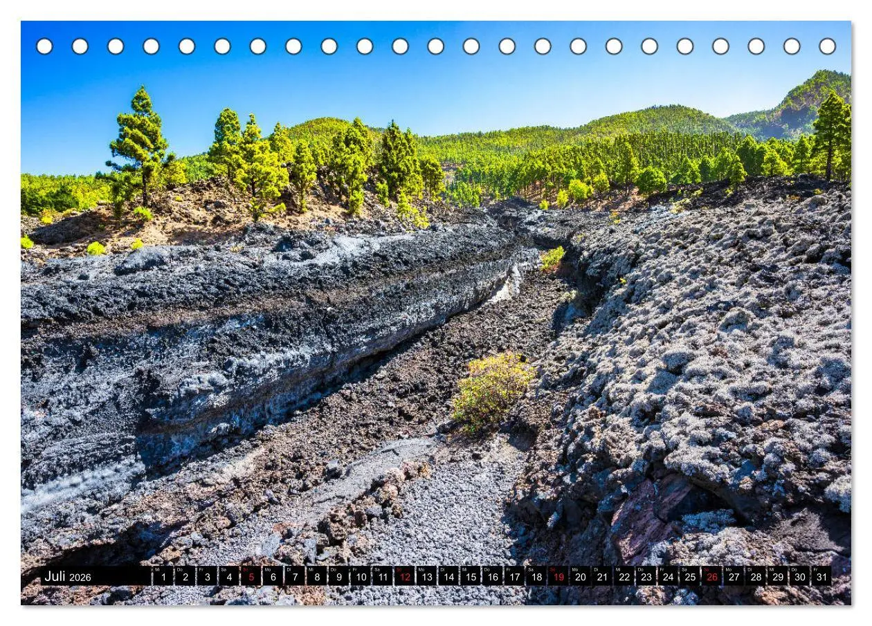 Bild: 9783457735831 | La Palma - Landschaften und Meer (Tischkalender 2026 DIN A5 quer),...