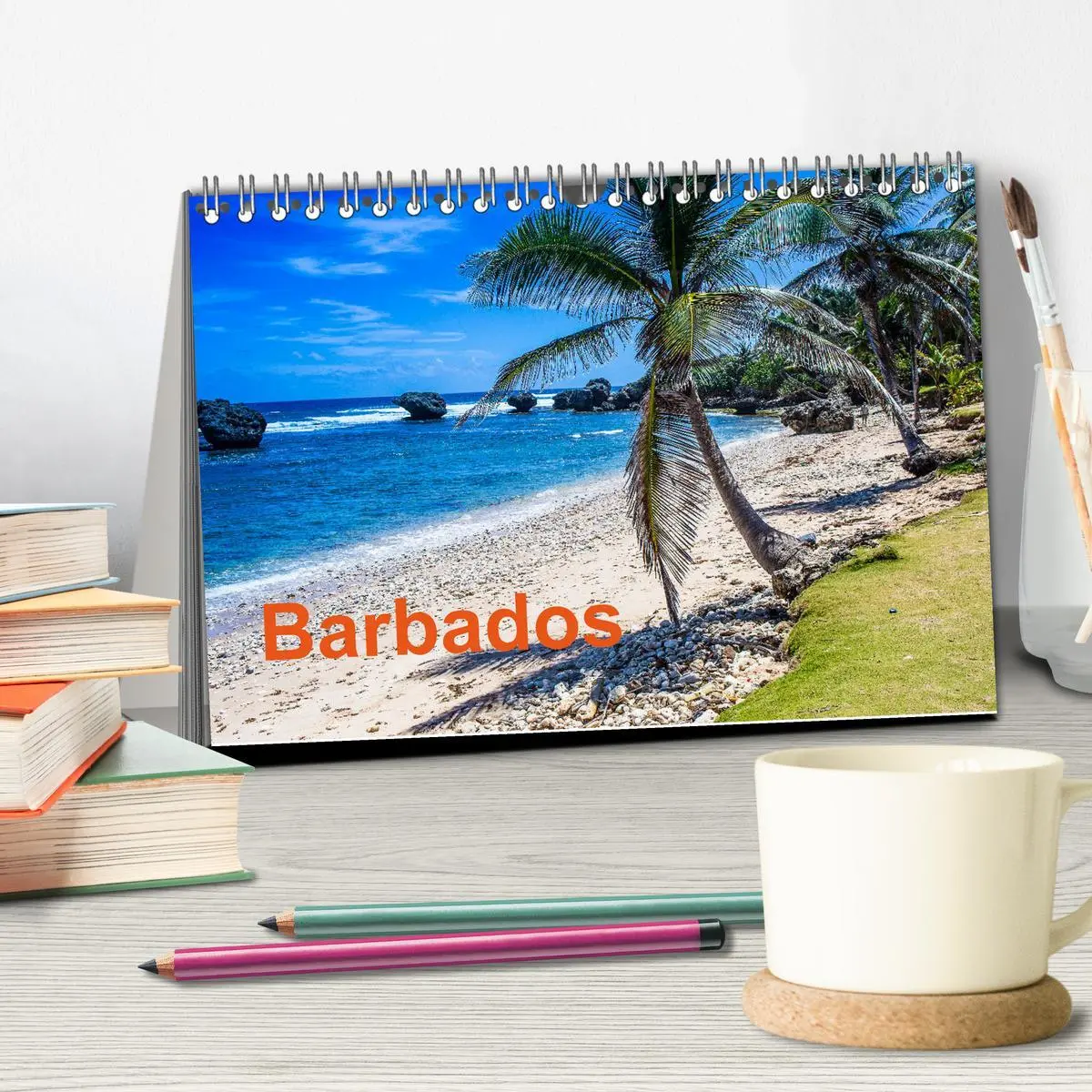 Bild: 9783457805831 | Barbados (Tischkalender 2026 DIN A5 quer), CALVENDO Monatskalender