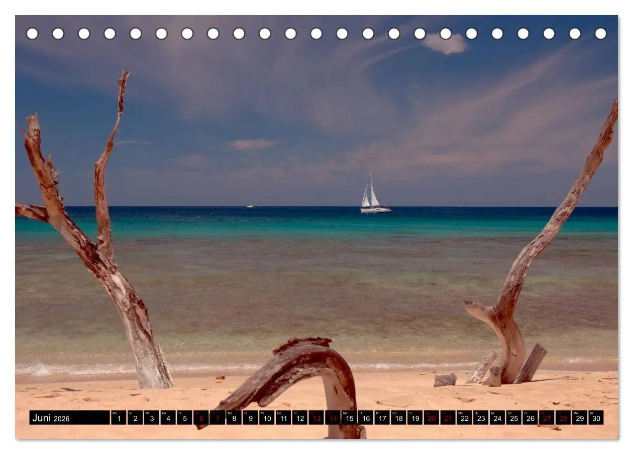 Bild: 9783457805831 | Barbados (Tischkalender 2026 DIN A5 quer), CALVENDO Monatskalender