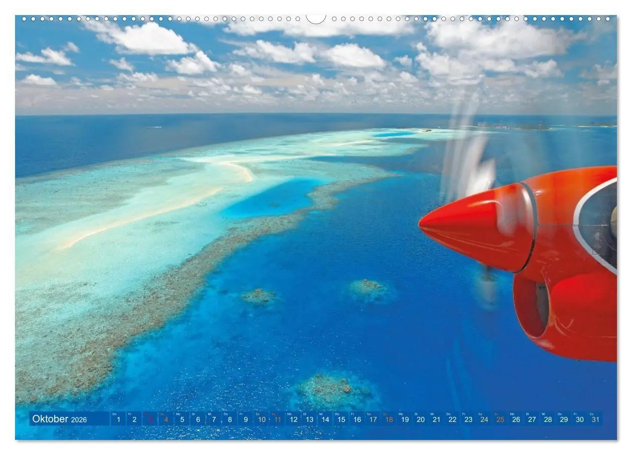 Bild: 9783516685831 | Die Malediven: Fluchtpunkt Sehnsucht (Wandkalender 2026 DIN A2...