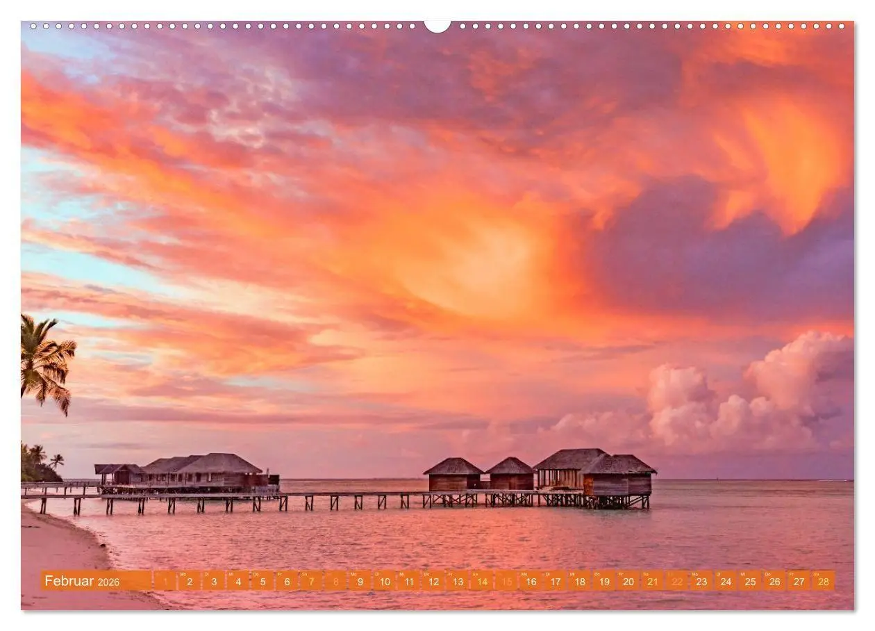 Bild: 9783516685831 | Die Malediven: Fluchtpunkt Sehnsucht (Wandkalender 2026 DIN A2...