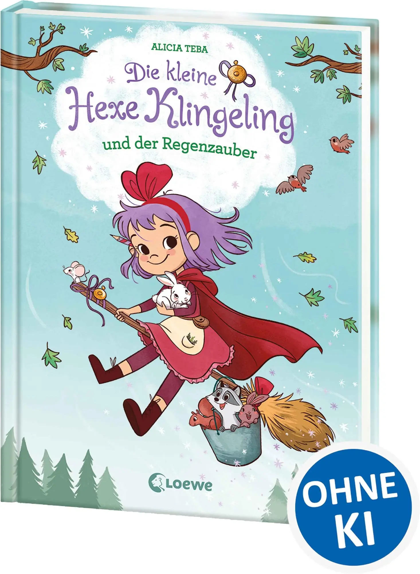 Cover: 9783743225831 | Die kleine Hexe Klingeling und der Regenzauber | Alicia Teba | Buch
