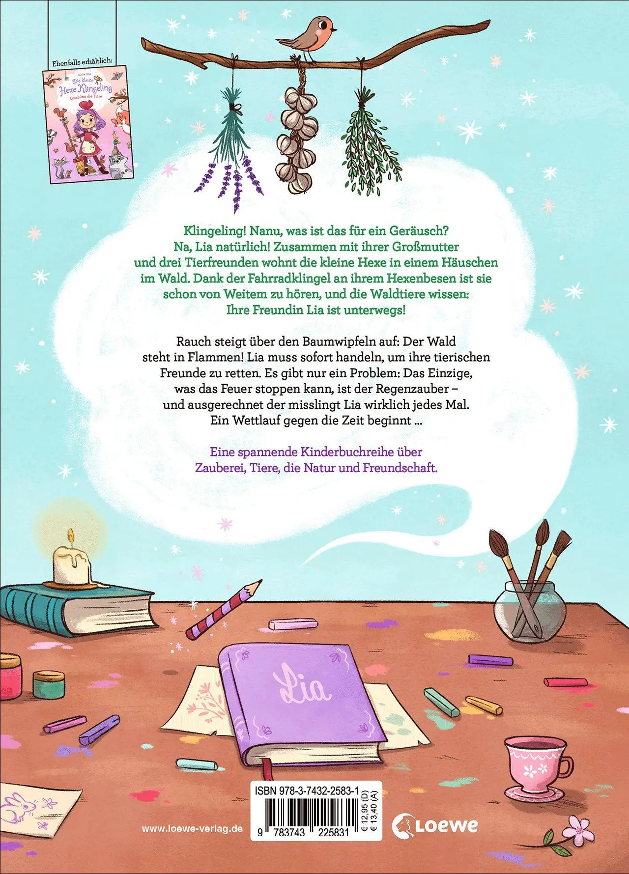 Bild: 9783743225831 | Die kleine Hexe Klingeling und der Regenzauber | Alicia Teba | Buch