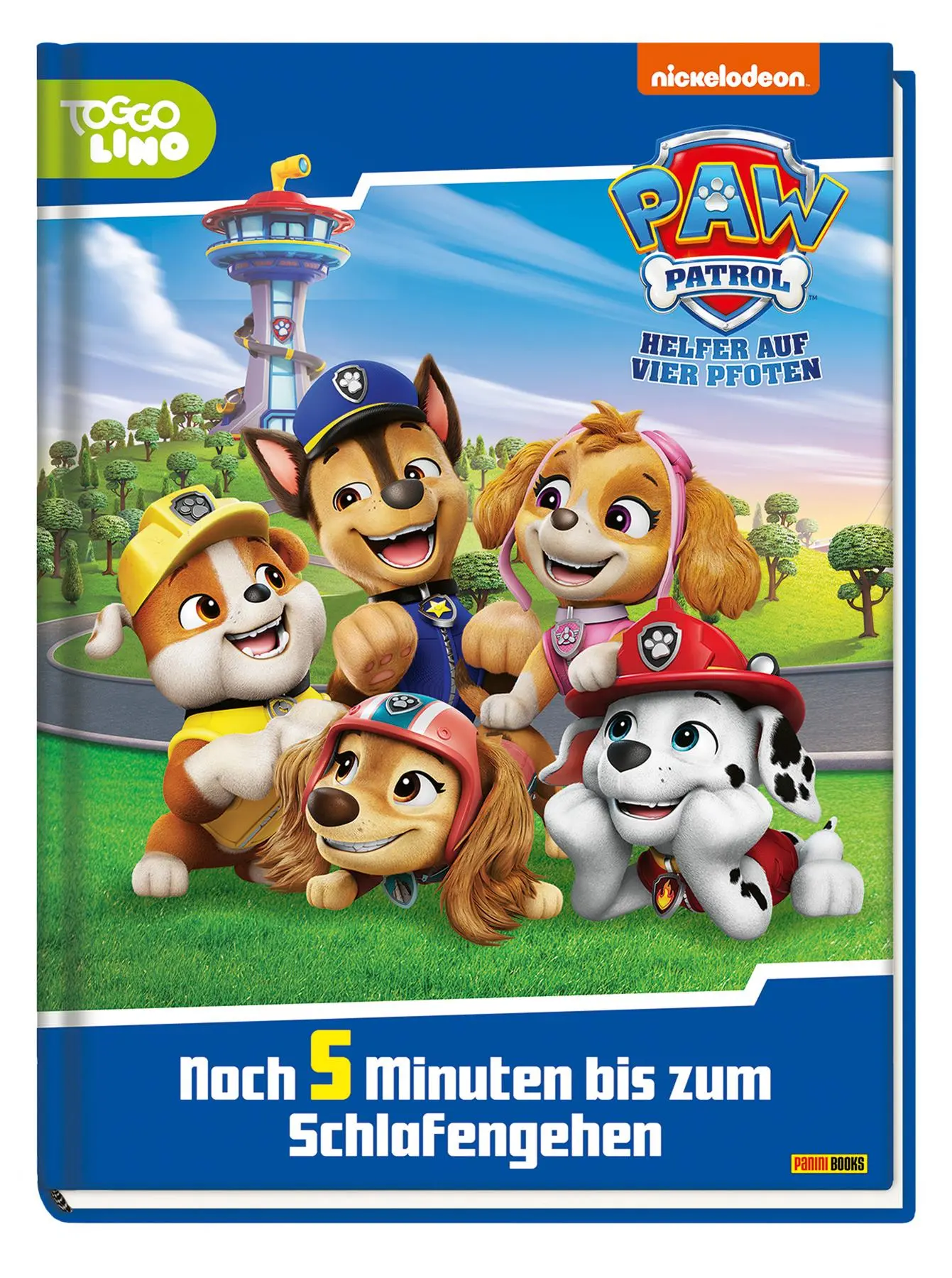 Cover: 9783833245831 | PAW Patrol: Noch 5 Minuten bis zum Schlafengehen | Geschichtenbuch