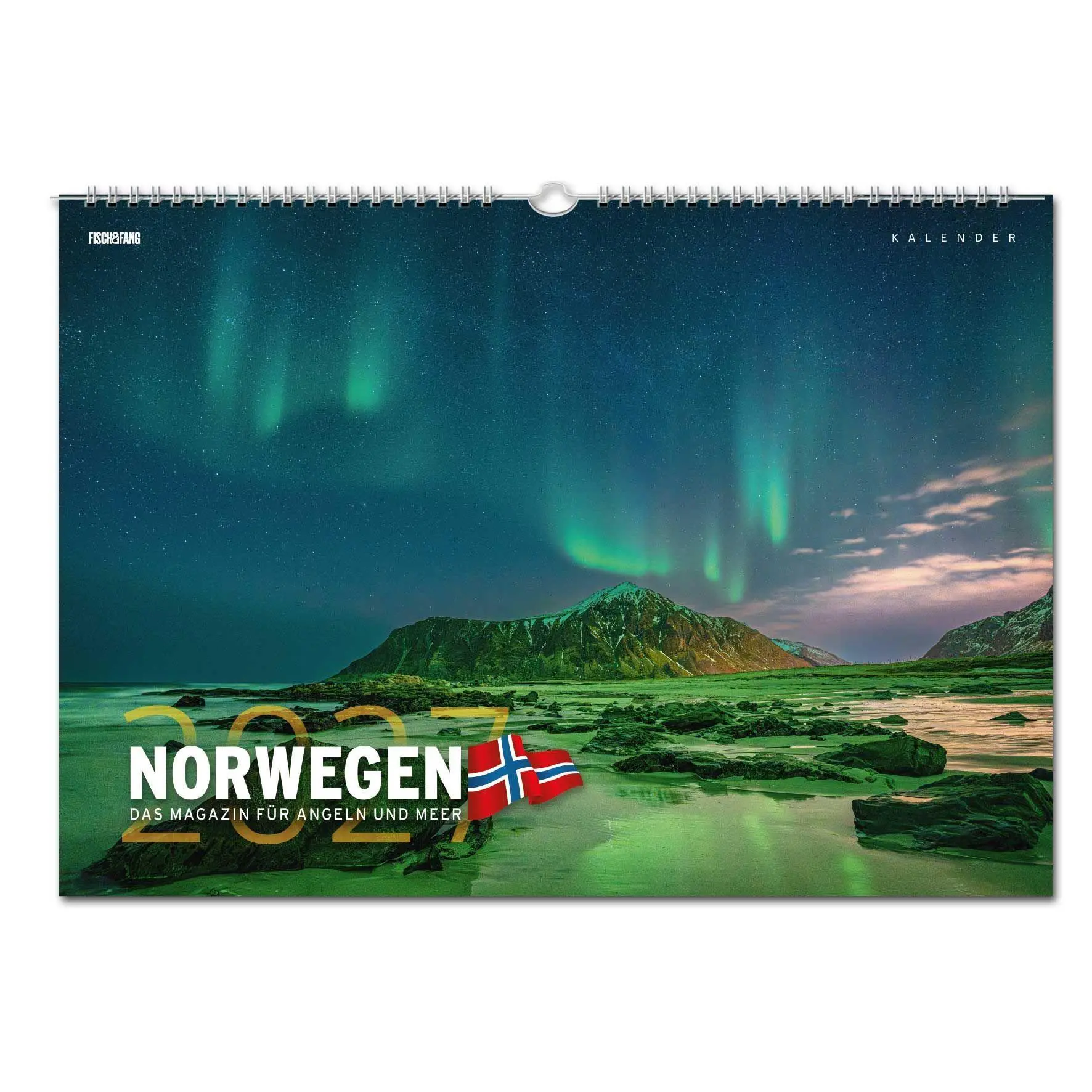 Cover: 9783897155831 | FISCH &amp; FANG Edition: Norwegen Kalender 2027 | FISCH UND FANG | Fang