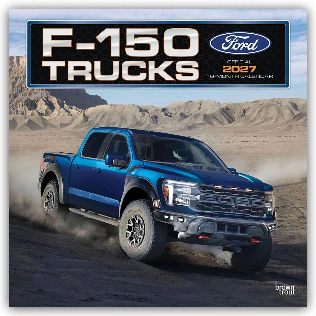 Cover: 9798330715831 | Ford F-150 Trucks 2027 - 16-Monatskalender | Browntrout Publishers